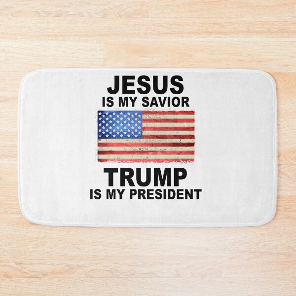 Item preview, Jesus Is My Savior Trump Is My President designed and sold by Andrea Lina.