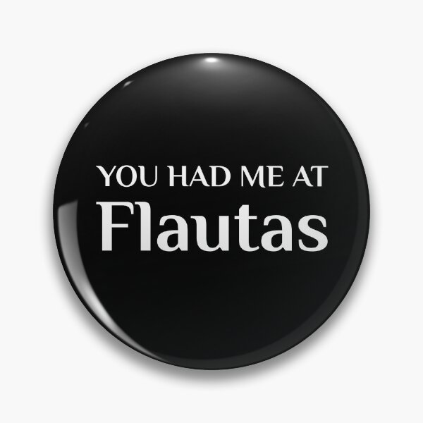 Item preview, Had Me At Flautas Funny Mexican Food Taquito Fan designed and sold by Creekman Designs.