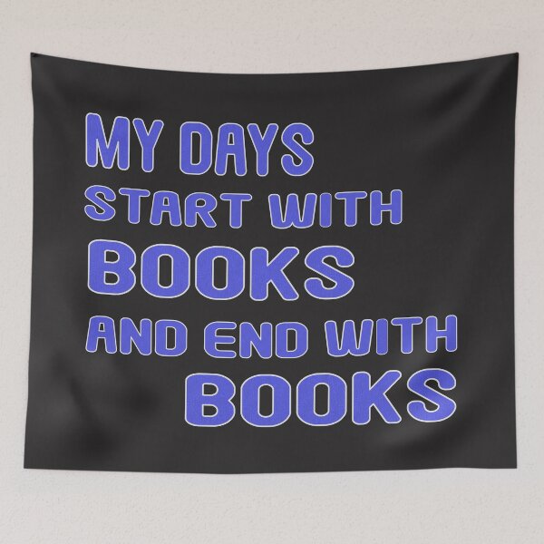 Item preview, BOOKS BLOOM MY DAYS - NATIONAL BOOK LOVERS' DAY designed and sold by Ralek.