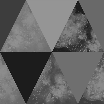 Artwork thumbnail, Gray Triangle Pattern by rianfee