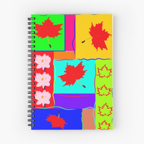 Item preview, Colorful leaves with flowers designed and sold by Harinko.