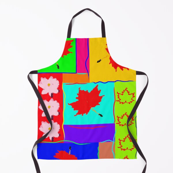 Item preview, Colorful leaves with flowers designed and sold by Harinko.