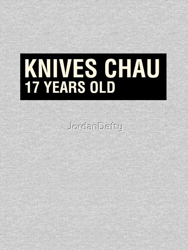 "Scott Pilgrim Knives Chau's Name Tag" Tshirt for Sale by