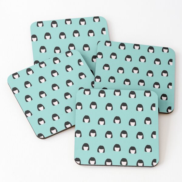 Item preview, Short hair girl with bangs no Face with black hair designed and sold by UniqueMw.