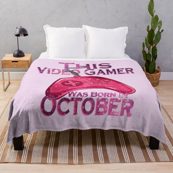 Item preview, This Video Gamer Was Born In October designed and sold by NicholiCosplay.