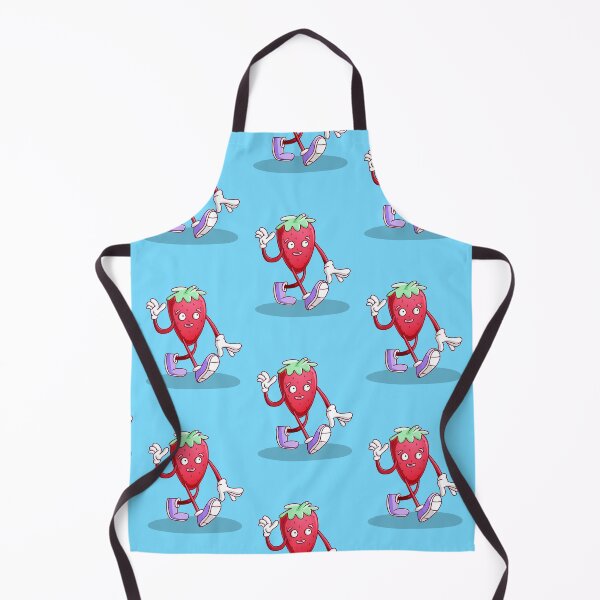 Item preview, Striding Strawberry Illustration designed and sold by Vincent White.