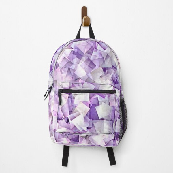 Item preview, Geometric Stacks Mini Purple designed and sold by LaurenWDesigns.
