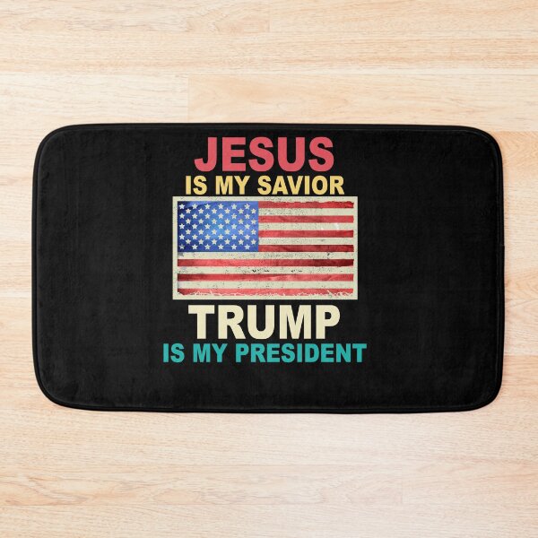 Item preview, Jesus Is My Savior Trump Is My President designed and sold by Andrea Lina.