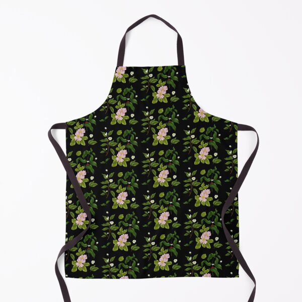 Item preview, Gouache botanical flower pattern designed and sold by heydaydesign.