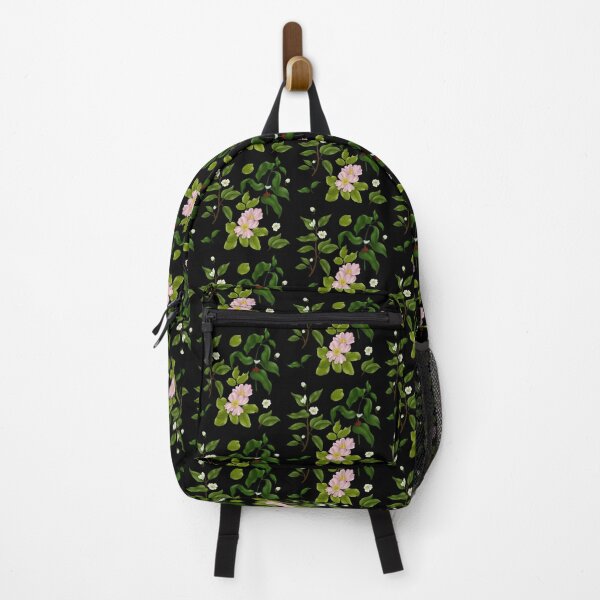 Item preview, Gouache botanical flower pattern designed and sold by heydaydesign.
