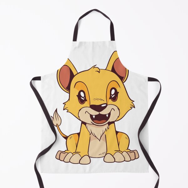 Artikelvorschau, Cartoon Hand gezeichnete Baby Lion, entworfen und verkauft von Carlostshirts.