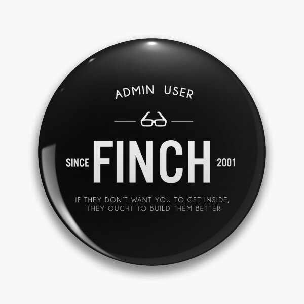 Item preview, Person of Interest - Finch - Black designed and sold by kirtash1.