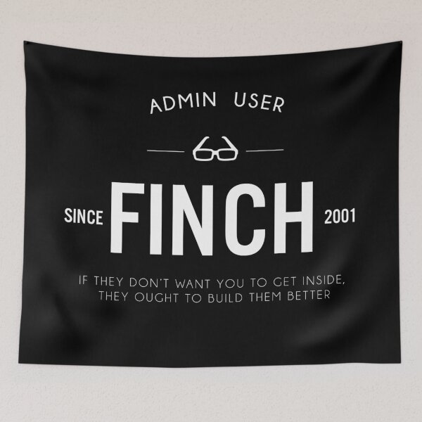 Item preview, Person of Interest - Finch - Black designed and sold by kirtash1.