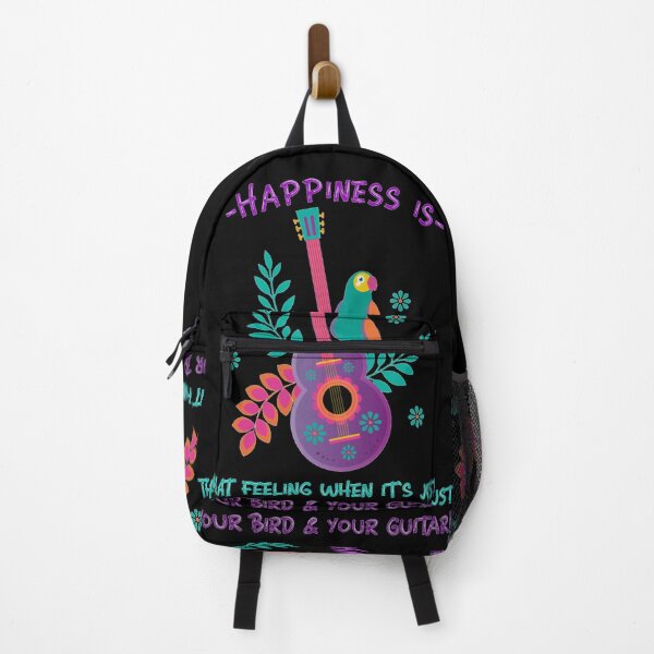 Item preview, Guitar and bird designed and sold by Asura-Designs.