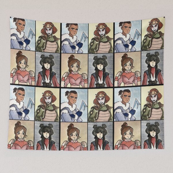 Item preview, The Last Paintbender: Team Avatar Warriors designed and sold by TheDoodlemancer.