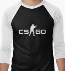 CSGO - White Men's Baseball ¾ T-Shirt