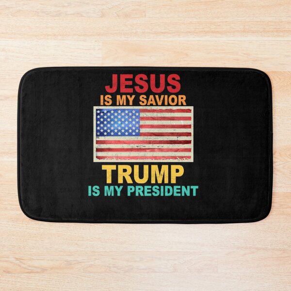 Item preview, Jesus Is My Savior Trump Is My President designed and sold by Andrea Lina.