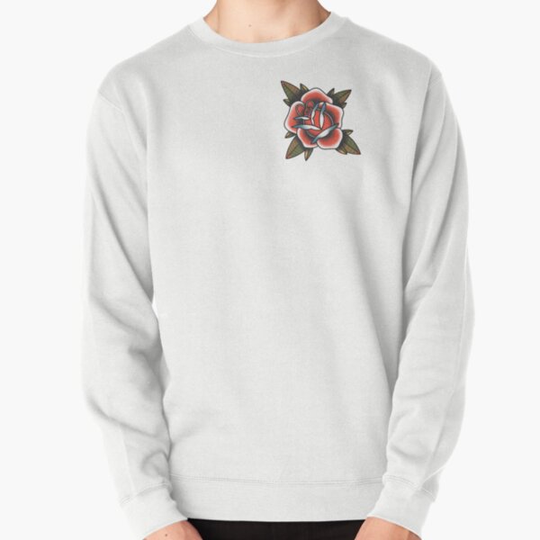 Item preview, Traditional Rose DISTRESSED Classic T-shirt designed and sold by paintedlife.