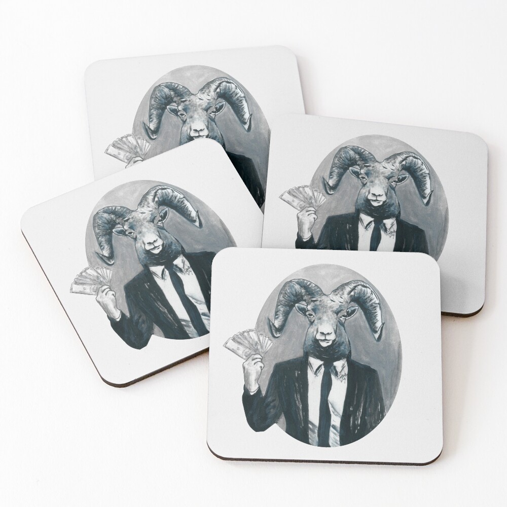 Item preview, Coasters (Set of 4) designed and sold by RUST2.