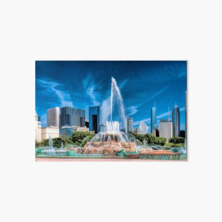 Item preview, Chicago Buckingham Fountain Skyline Panorama designed and sold by Christopher Arndt.