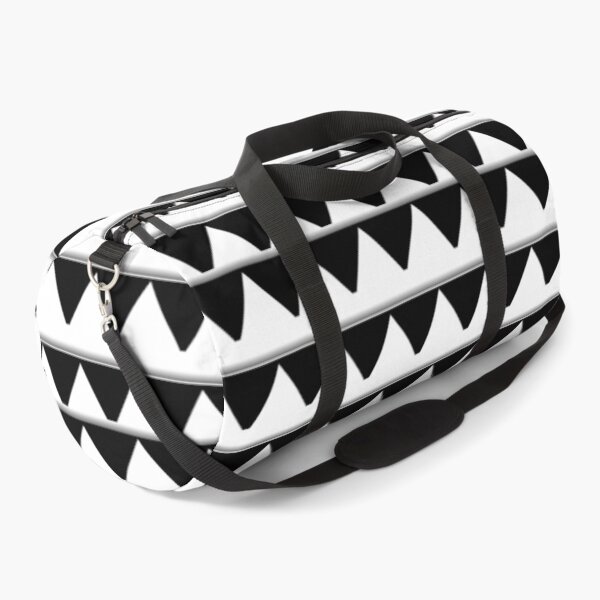 Item preview, BLACK AND WHITE TRIANGLE MODERN MINIMAL PATTERN  BY OZCUSHIONSTOO designed and sold by ozcushionstoo.