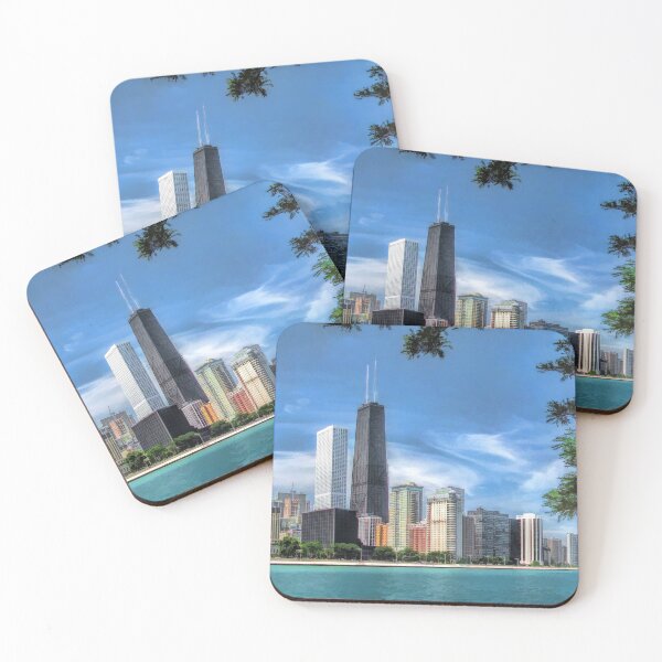 Item preview, John Hancock Chicago Skyline Panorama designed and sold by Christopher Arndt.