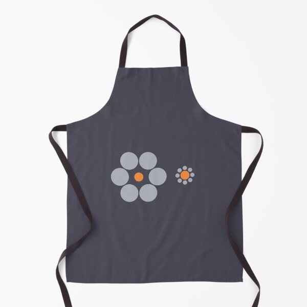 Item preview, Optical illusion: The two orange circles are same size. designed and sold by JoAnnFineArt.