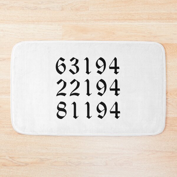 Item preview, The Promised Neverland numbers designed and sold by Kiboune.