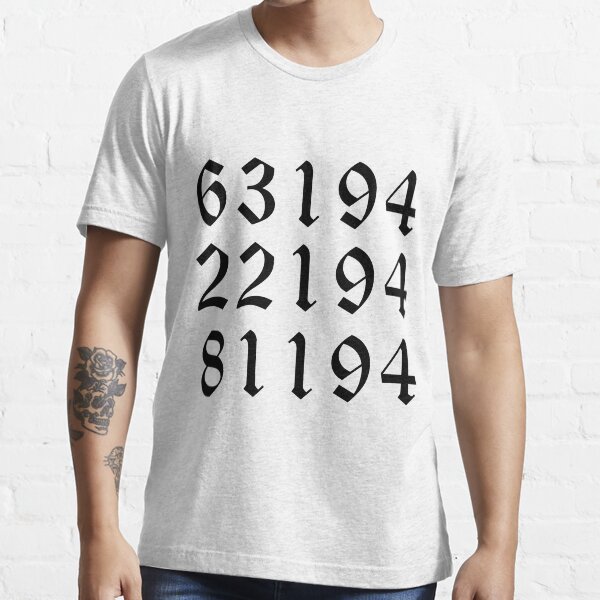 Los números de Neverland prometidos Camiseta esencial