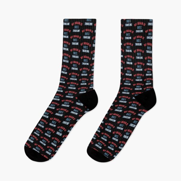 Item preview, My brain is 90% travelling designed and sold by bumperapparels.