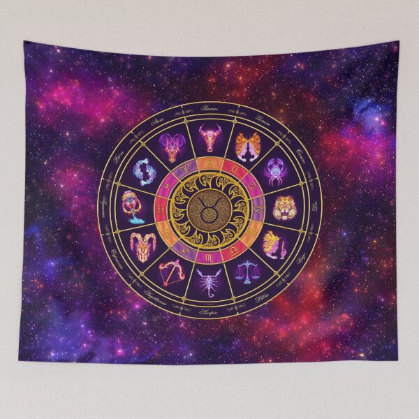 Item preview, Taurus Zodiac Lightburst - Circle designed and sold by ifourdezign.
