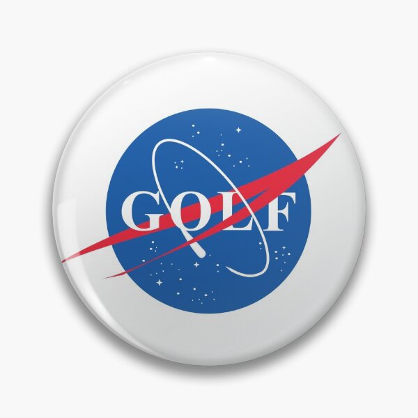 Item preview, NASA Style Golf Space Logo Design designed and sold by Andrewkgolf.