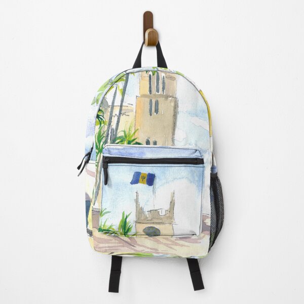 Item preview, Street Scene in Bridgetown Barbados designed and sold by artshop77.