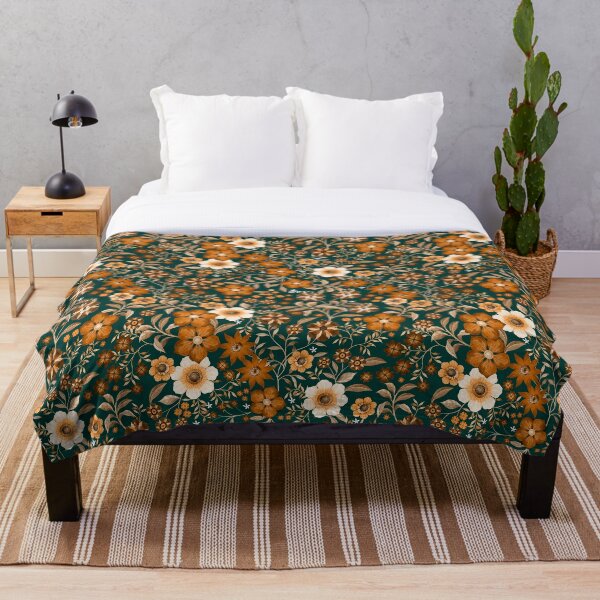Item preview, Vintage look floral print  designed and sold by Silvia  Ospina.