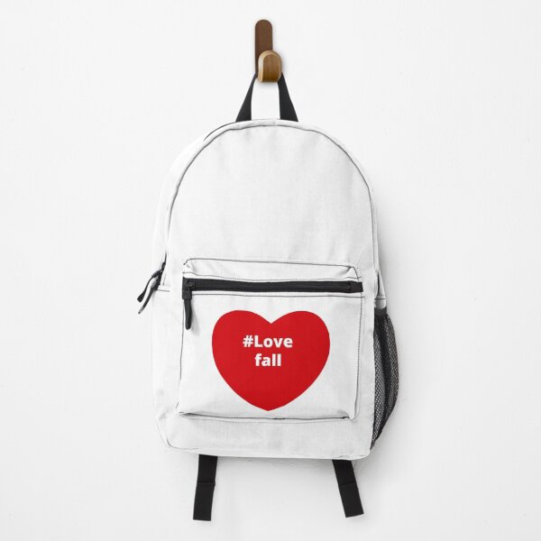 Love Fall - Hashtag your i Love Heart Backpack