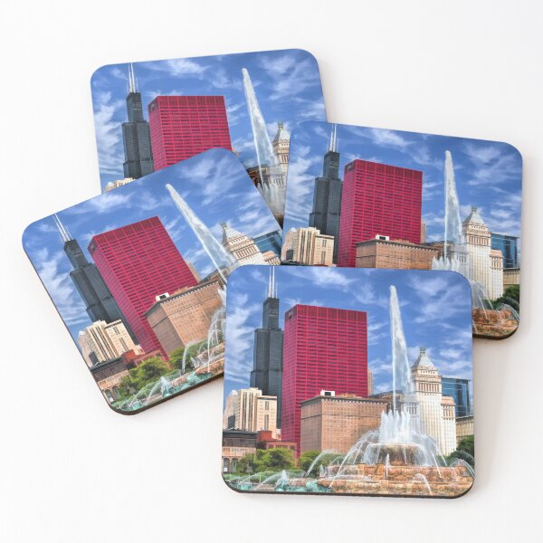 Item preview, Chicago Buckingham Fountain Sears Tower designed and sold by Christopher Arndt.