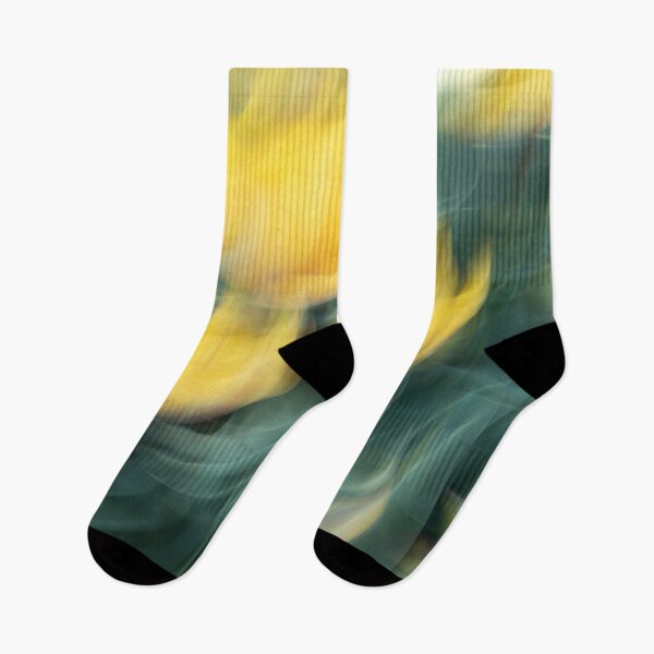 Item preview, Yellow Tulip Waves designed and sold by The Discreet Peacock.
