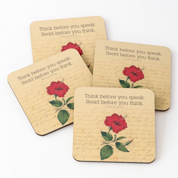 Item preview, Books Quotes & Flowers Vintage Retro Quotes designed and sold by retrobox.