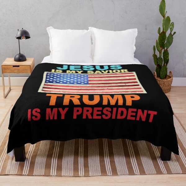 Item preview, Jesus Is My Savior Trump Is My President designed and sold by Andrea Lina.