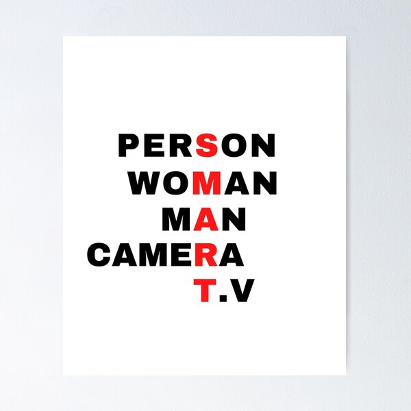 Artikel-Vorschau von Person Frau Mann Kamera TV Smart, designt und verkauft von inmyzone.