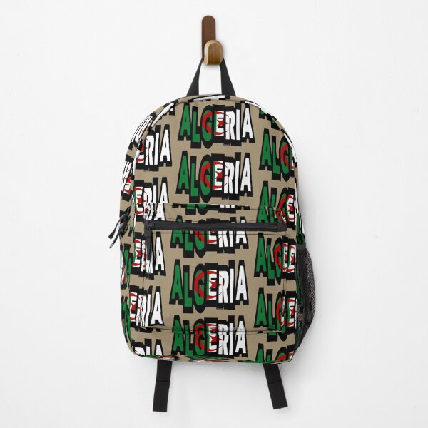 Item preview, Algeria Font with Algerian Flag designed and sold by Havocgirl.