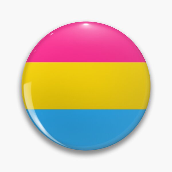 Item preview, Pansexual Flag - Button designed and sold by generousspace.