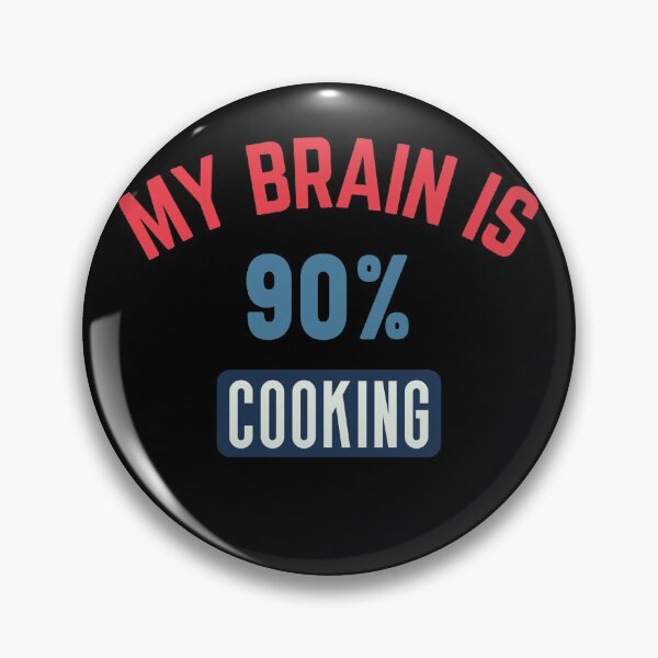 Item preview, My brain is 90% cooking designed and sold by bumperapparels.