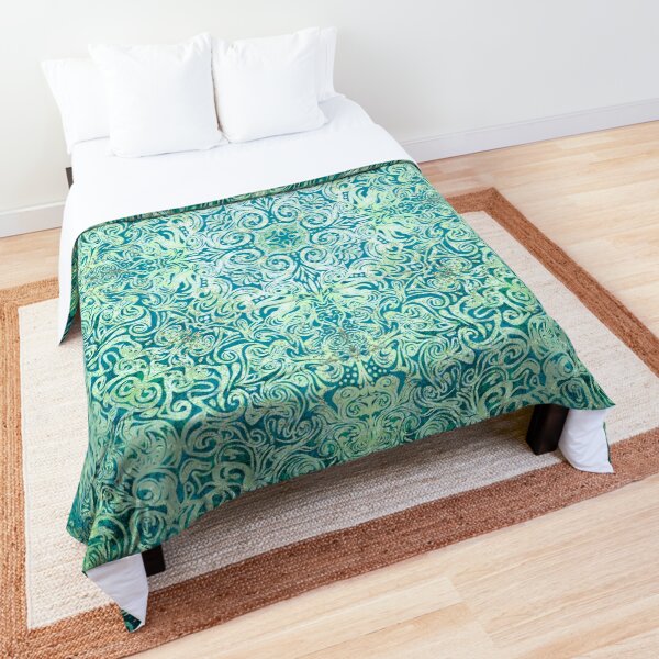 Ocean Mandala Comforter