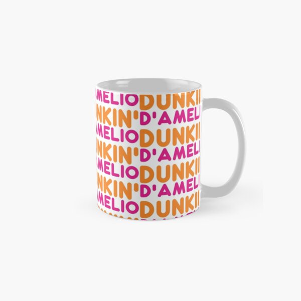 Charlie Damelio | Dunkin Damelio White Tiled Classic Mug