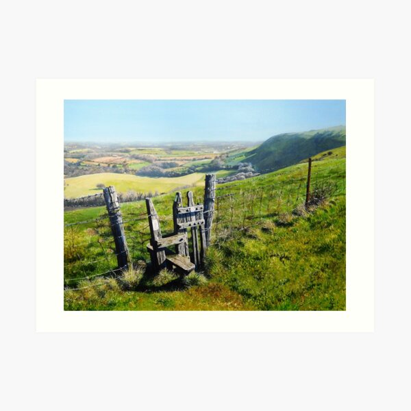 Sussex Stile Art Print