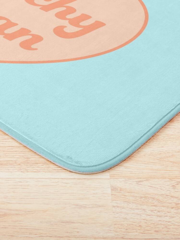 Alternate view of peachy clean heart Bath Mat