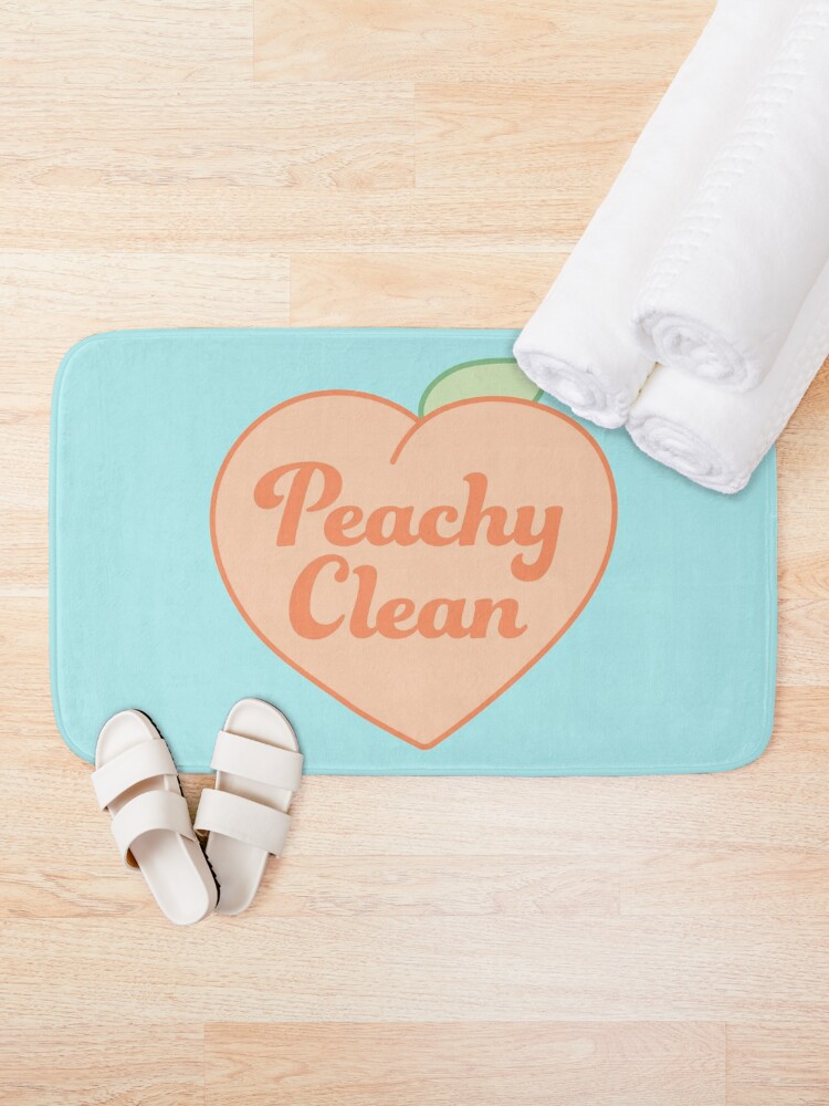 Alternate view of peachy clean heart Bath Mat