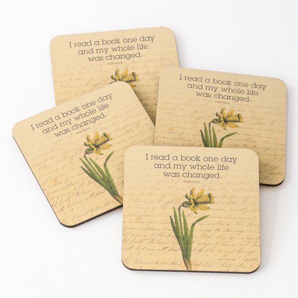Item preview, Books Quotes & Flowers Vintage Retro Quotes designed and sold by retrobox.