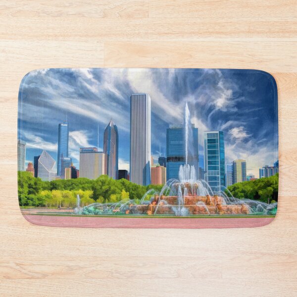 Item preview, Buckingham Fountain Chicago Skyscrapers designed and sold by Christopher Arndt.